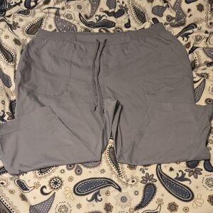 St. John's Bay Gray Capri Active Capris